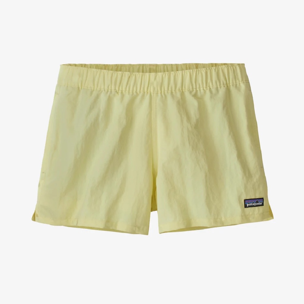 W's Barely Baggies 2.5" Patagonia Shorts (Yellow, Small)